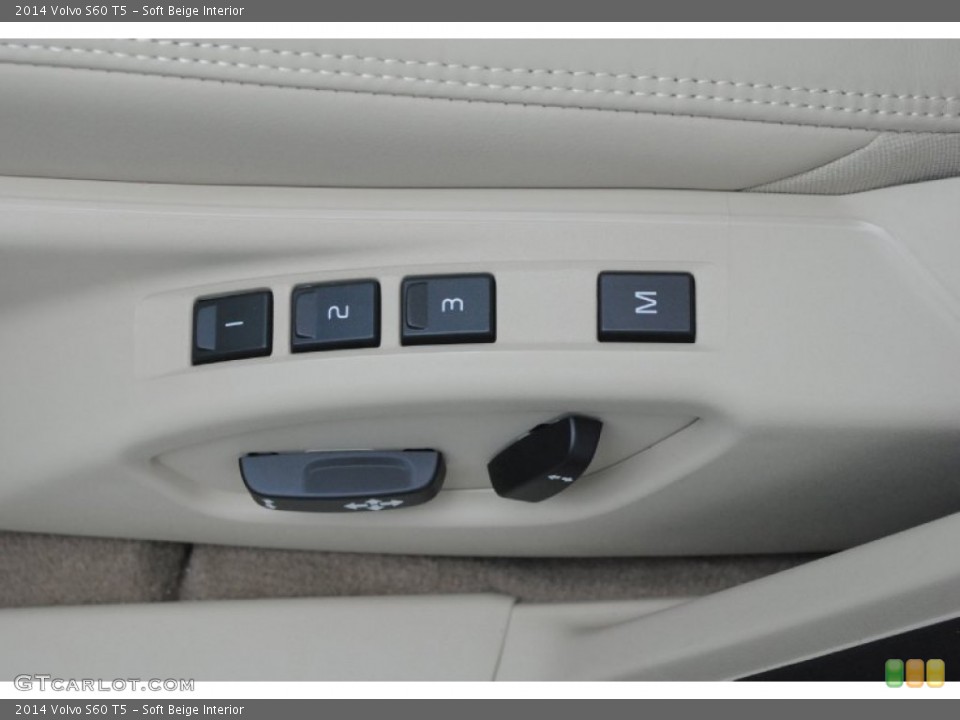 Soft Beige Interior Controls for the 2014 Volvo S60 T5 #84028053