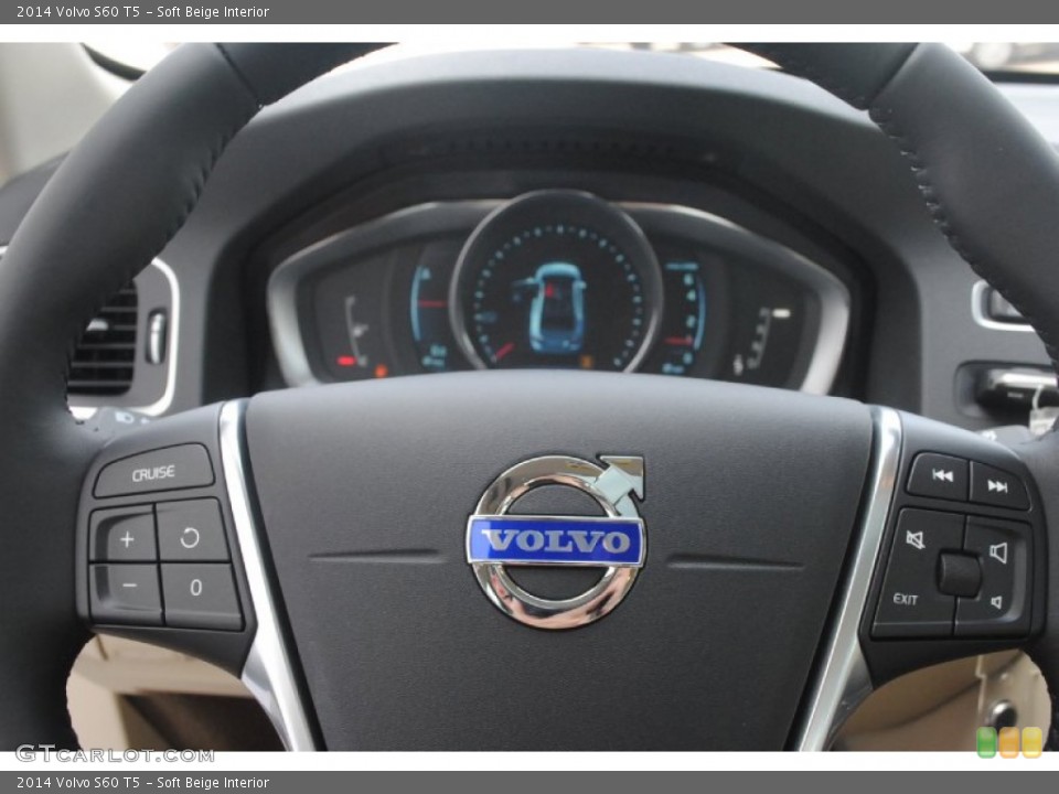 Soft Beige Interior Controls for the 2014 Volvo S60 T5 #84028206