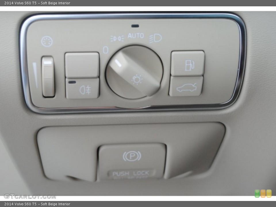 Soft Beige Interior Controls for the 2014 Volvo S60 T5 #84028242