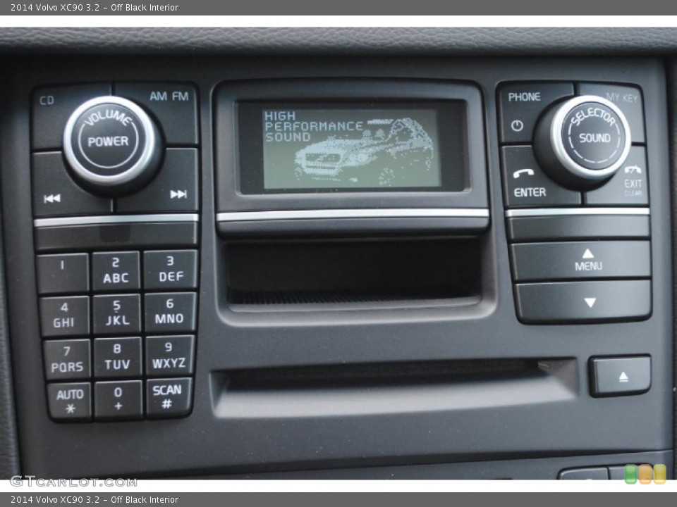 Off Black Interior Controls for the 2014 Volvo XC90 3.2 #84029229