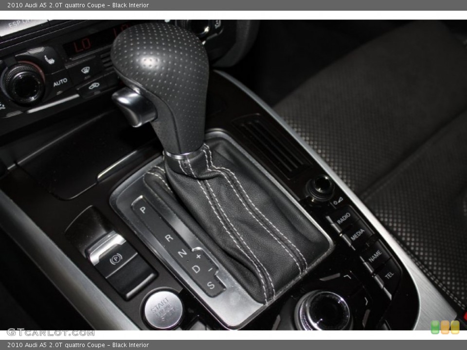 Black Interior Transmission for the 2010 Audi A5 2.0T quattro Coupe #84031224