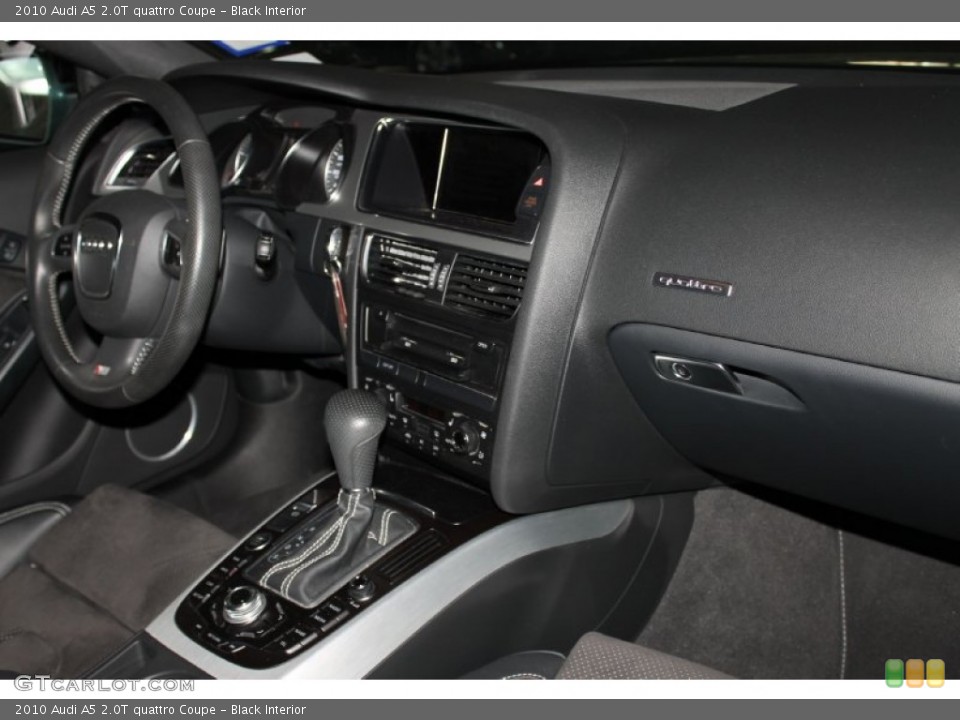 Black Interior Dashboard for the 2010 Audi A5 2.0T quattro Coupe #84031398
