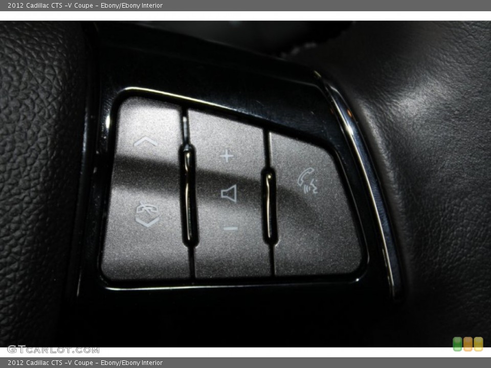 Ebony/Ebony Interior Controls for the 2012 Cadillac CTS -V Coupe #84032673