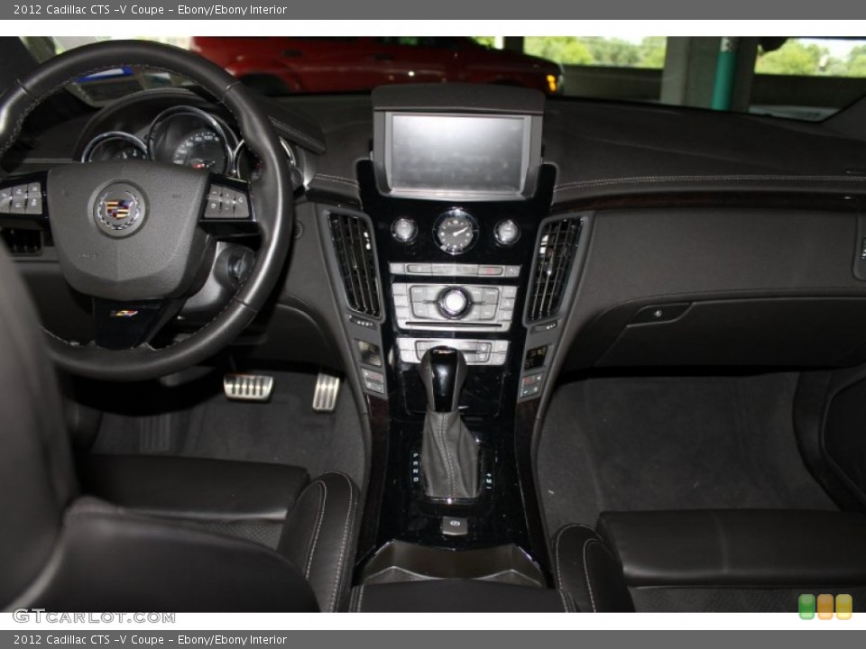 Ebony/Ebony Interior Dashboard for the 2012 Cadillac CTS -V Coupe #84033003
