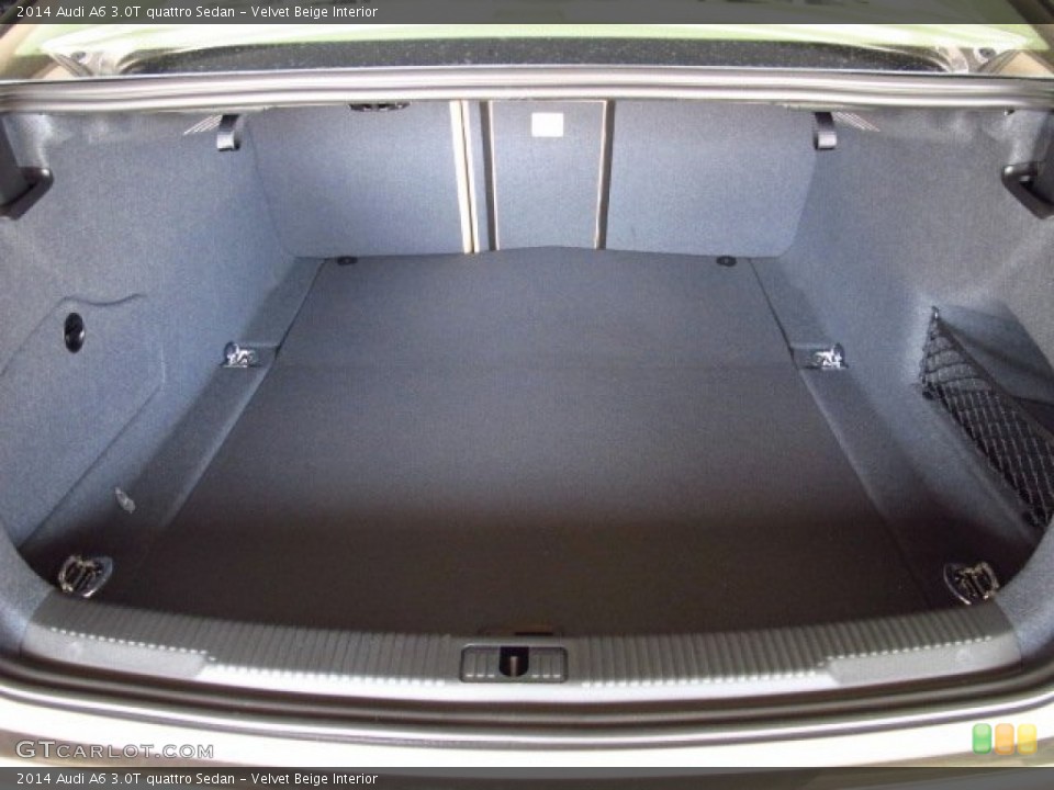 Velvet Beige Interior Trunk for the 2014 Audi A6 3.0T quattro Sedan #84034812