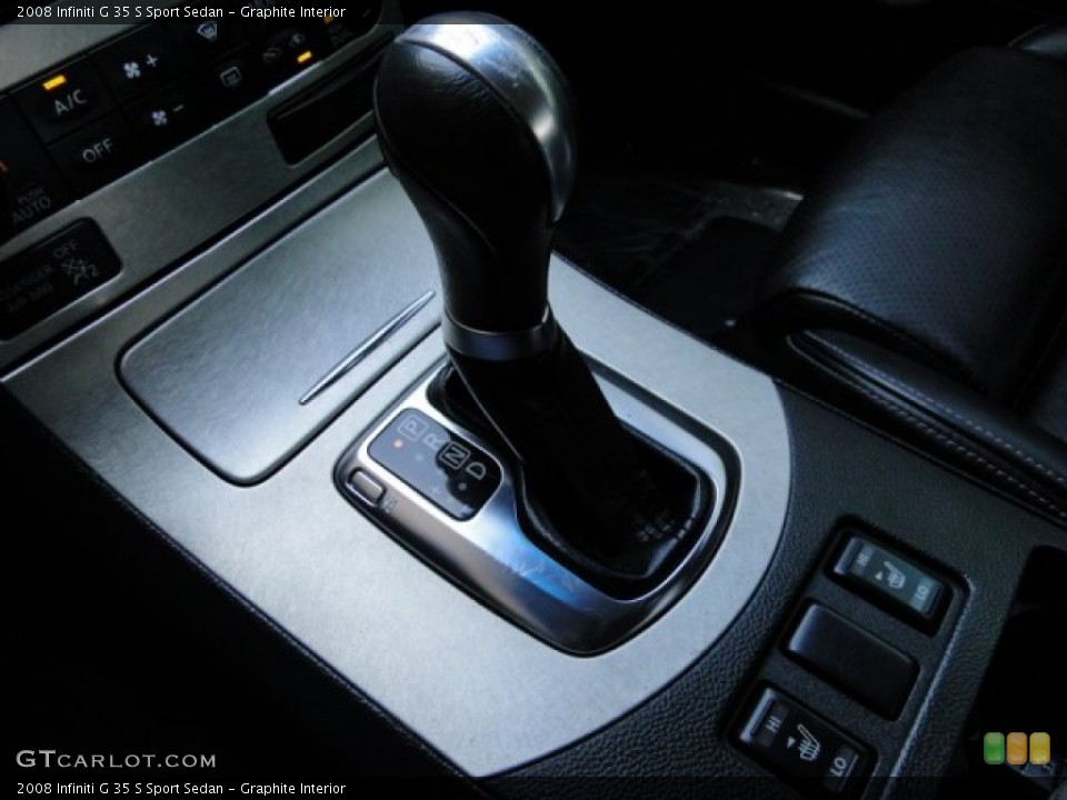 Graphite Interior Transmission for the 2008 Infiniti G 35 S Sport Sedan #84034884