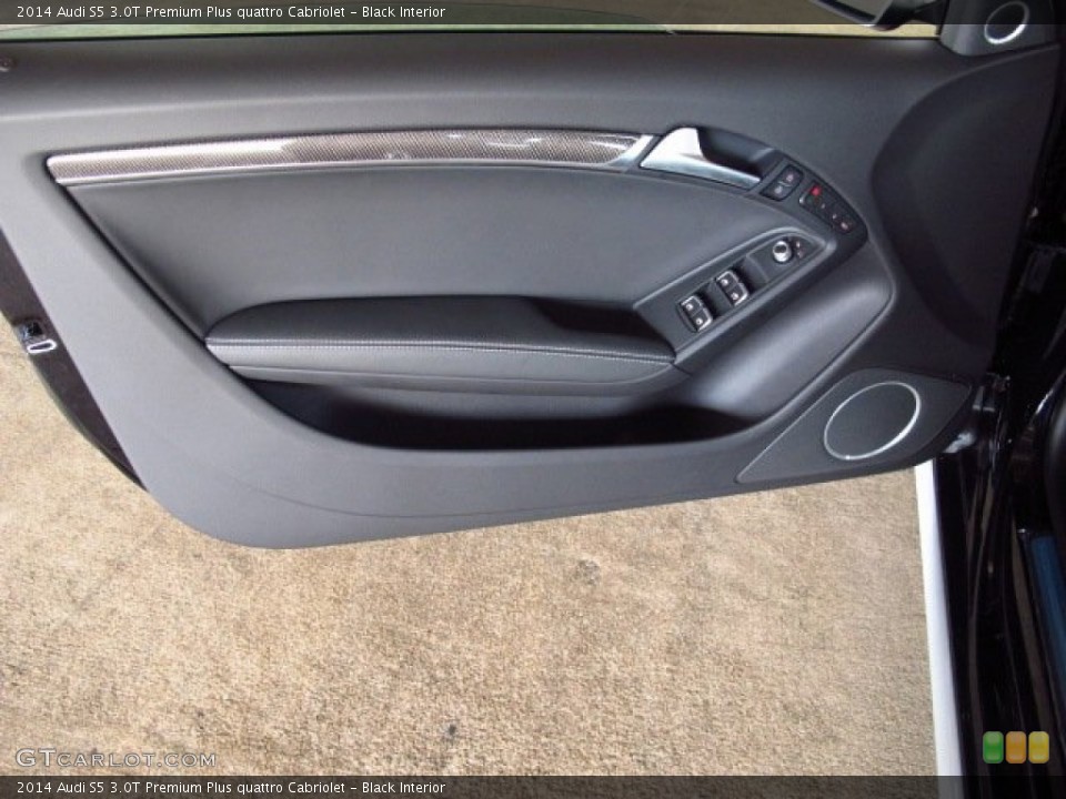 Black Interior Door Panel for the 2014 Audi S5 3.0T Premium Plus quattro Cabriolet #84037464