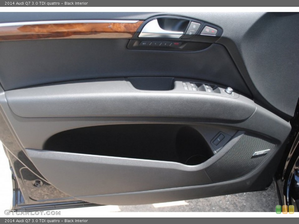 Black Interior Door Panel for the 2014 Audi Q7 3.0 TDI quattro #84038886