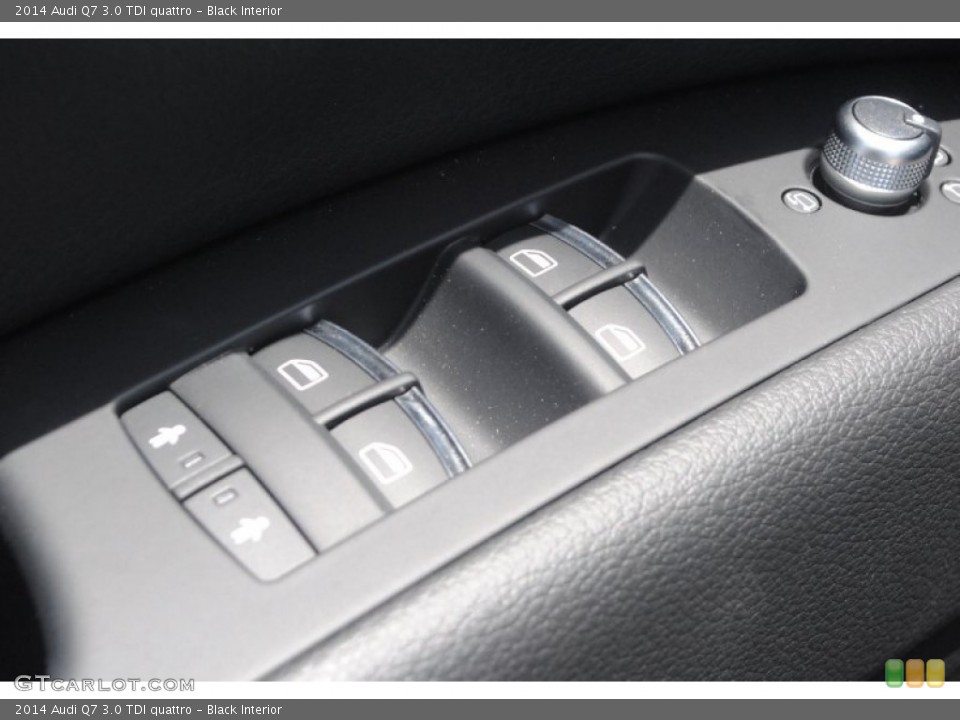 Black Interior Controls for the 2014 Audi Q7 3.0 TDI quattro #84038919