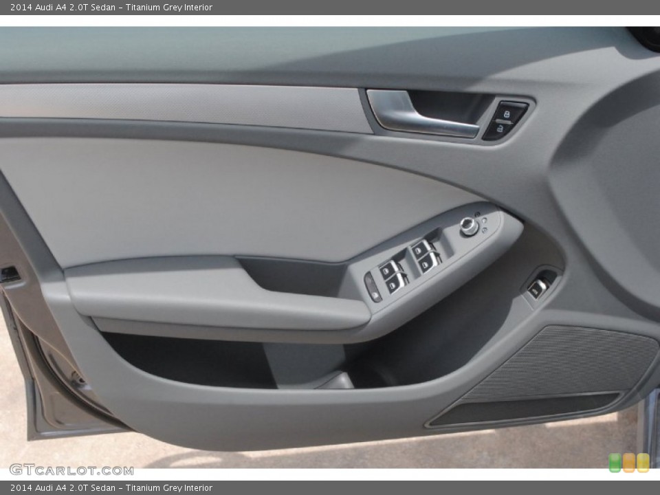 Titanium Grey Interior Door Panel for the 2014 Audi A4 2.0T Sedan #84039579