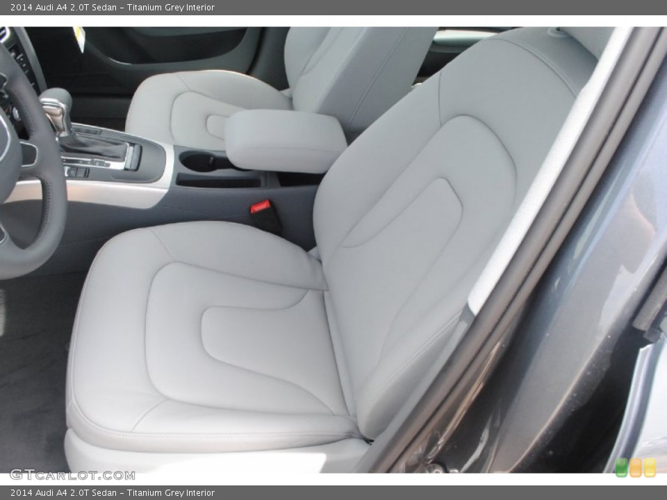 Titanium Grey Interior Front Seat for the 2014 Audi A4 2.0T Sedan #84039612