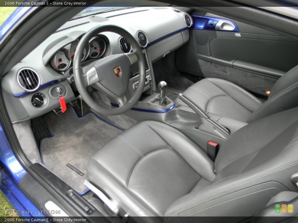 Stone Grey Interior Photo for the 2006 Porsche Cayman S #84040080