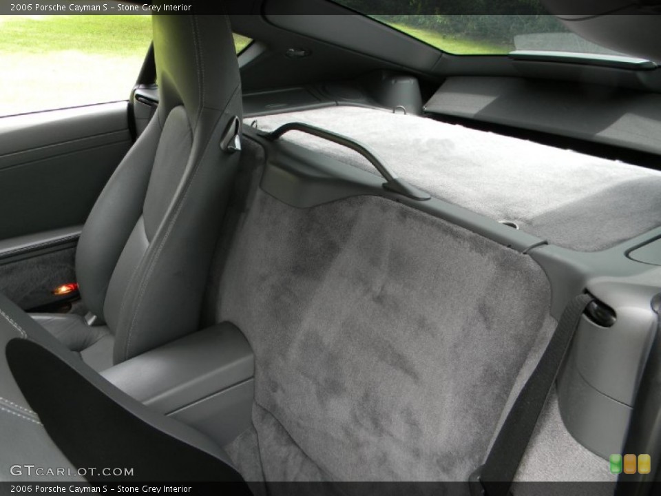 Stone Grey Interior Rear Seat for the 2006 Porsche Cayman S #84040115