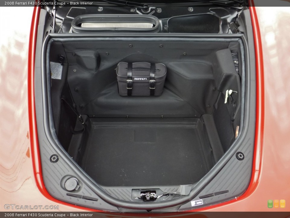 Black Interior Trunk for the 2008 Ferrari F430 Scuderia Coupe #84040270