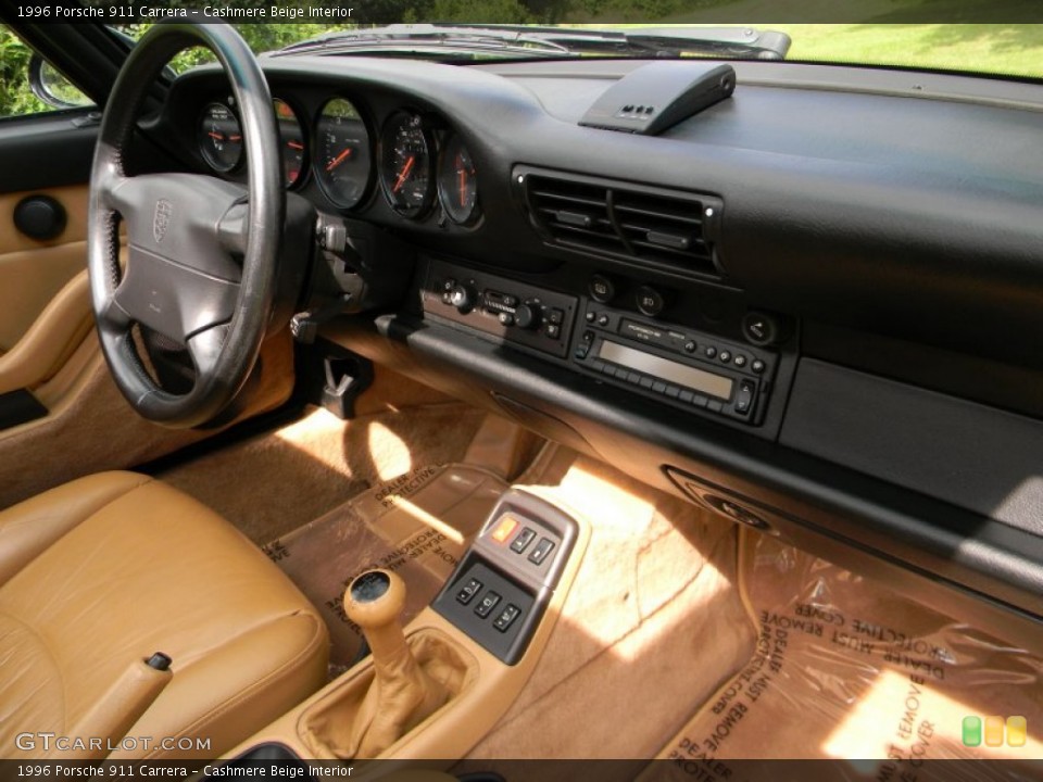 Cashmere Beige Interior Dashboard for the 1996 Porsche 911 Carrera #84040897