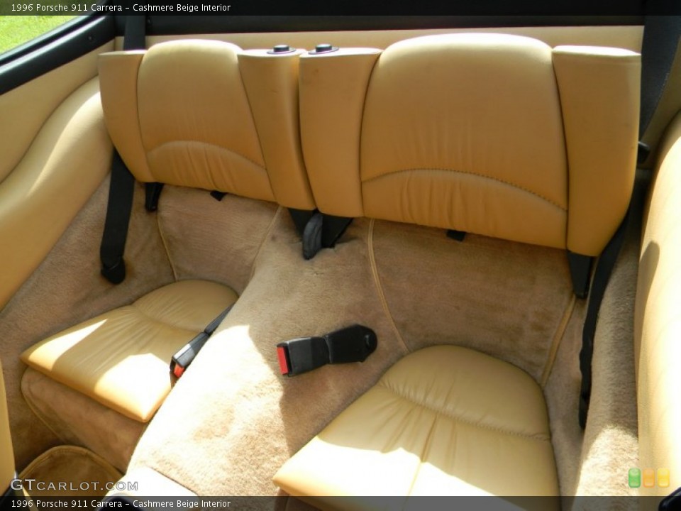 Cashmere Beige Interior Rear Seat for the 1996 Porsche 911 Carrera #84040941