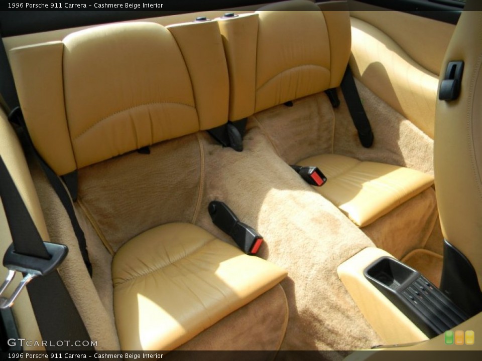 Cashmere Beige Interior Rear Seat for the 1996 Porsche 911 Carrera #84040953
