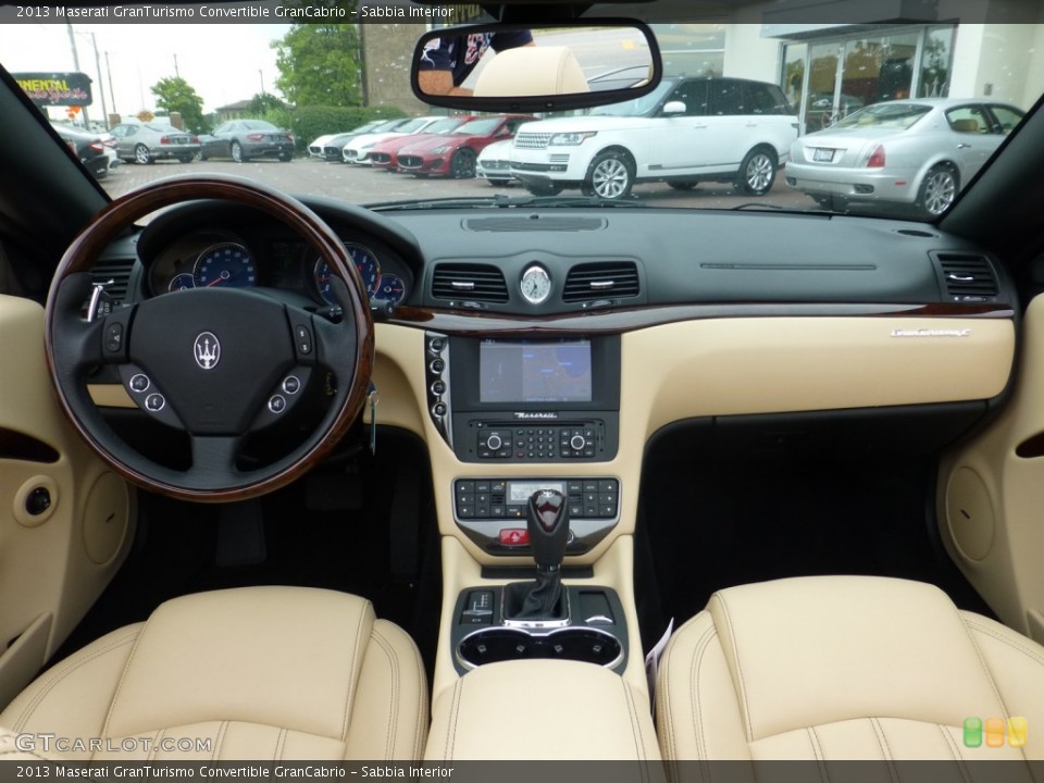 Sabbia Interior Dashboard for the 2013 Maserati GranTurismo Convertible GranCabrio #84041318
