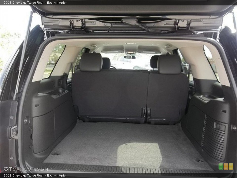 Ebony Interior Trunk for the 2013 Chevrolet Tahoe Fleet #84043277
