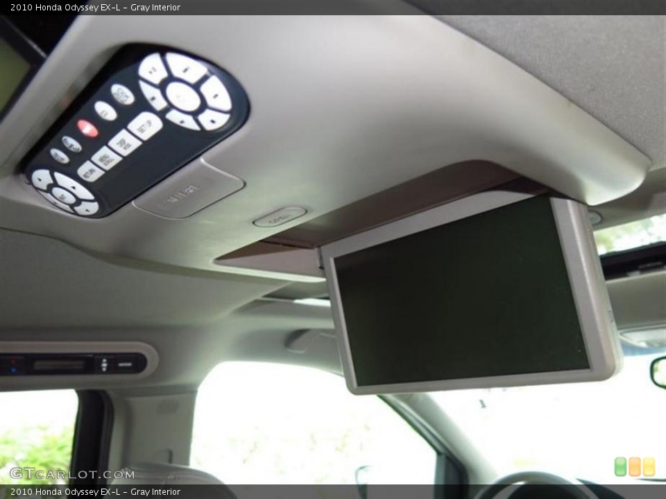 Gray Interior Entertainment System for the 2010 Honda Odyssey EX-L #84043577