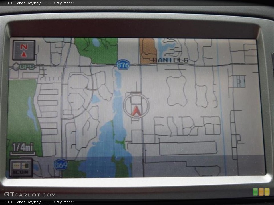 Gray Interior Navigation for the 2010 Honda Odyssey EX-L #84043769
