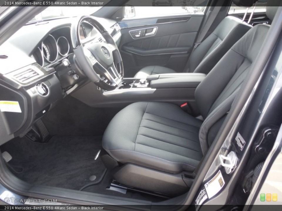 Black Interior Photo for the 2014 Mercedes-Benz E 550 4Matic Sedan #84044672