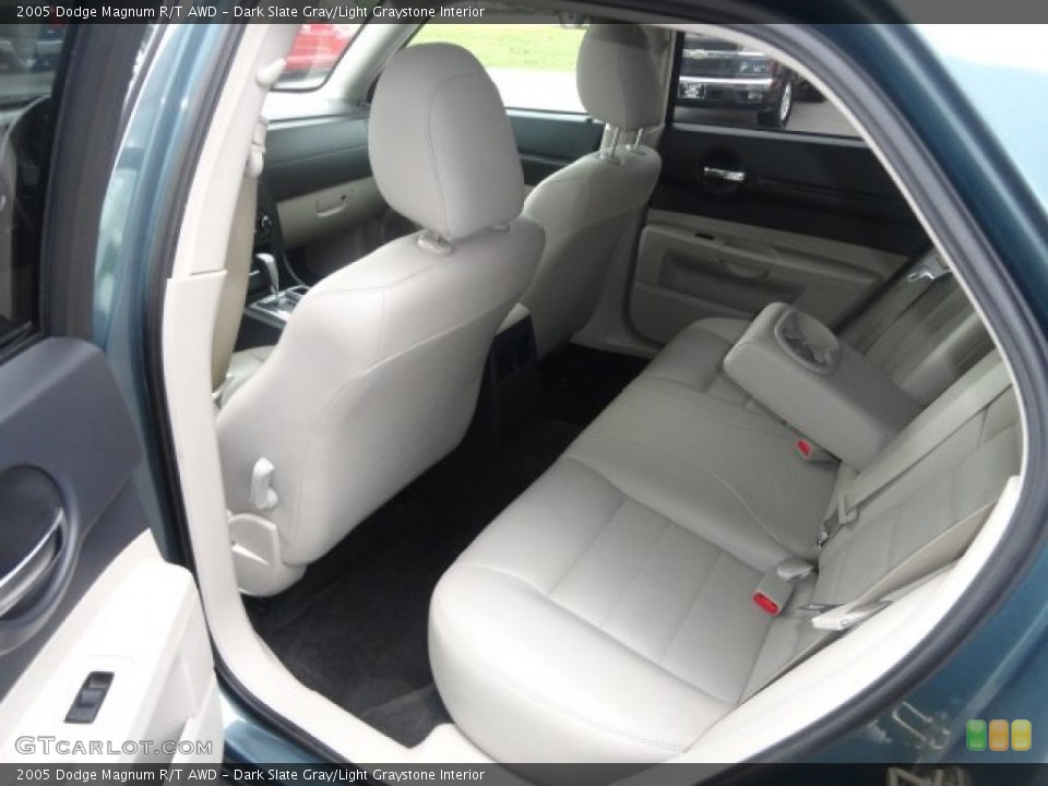 Dark Slate Gray/Light Graystone Interior Rear Seat for the 2005 Dodge Magnum R/T AWD #84045956