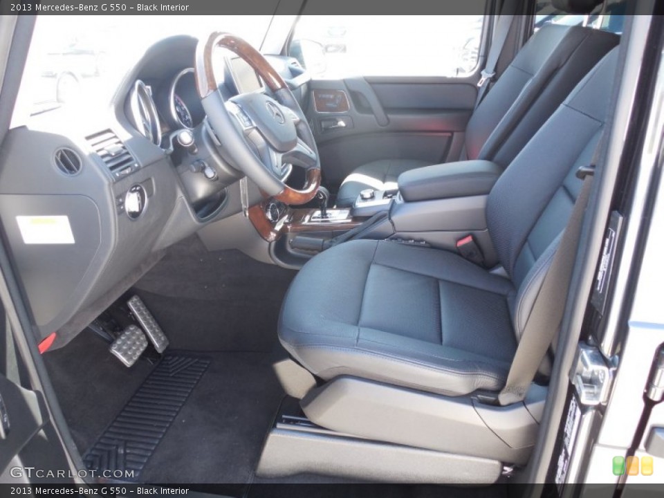 Black Interior Photo for the 2013 Mercedes-Benz G 550 #84046310