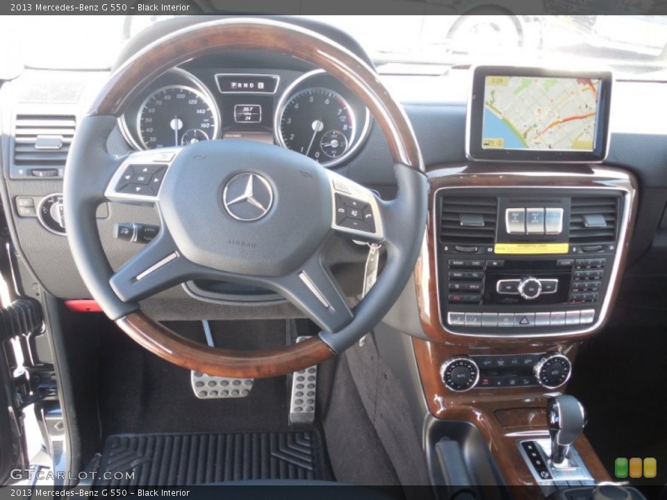 Black Interior Dashboard for the 2013 Mercedes-Benz G 550 #84046361