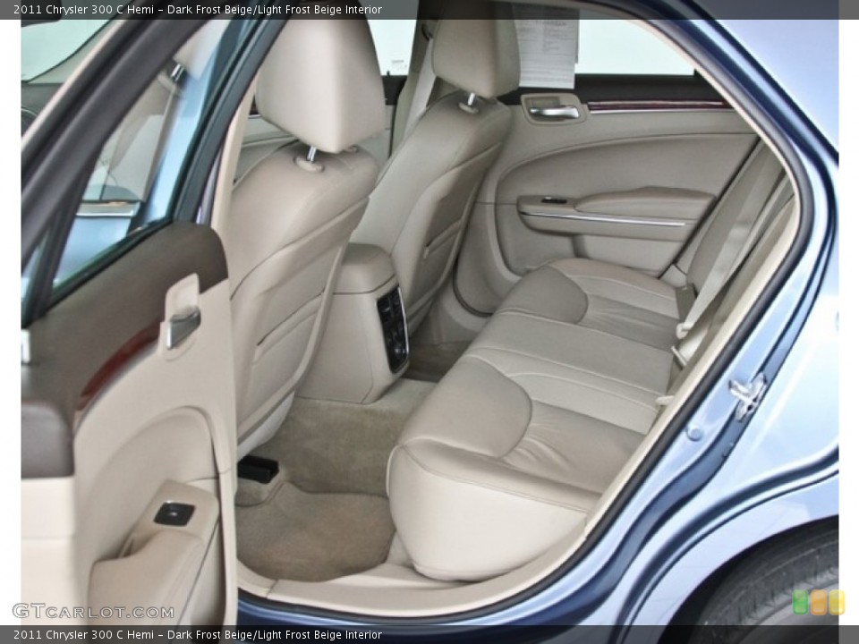 Dark Frost Beige/Light Frost Beige Interior Rear Seat for the 2011 Chrysler 300 C Hemi #84049808