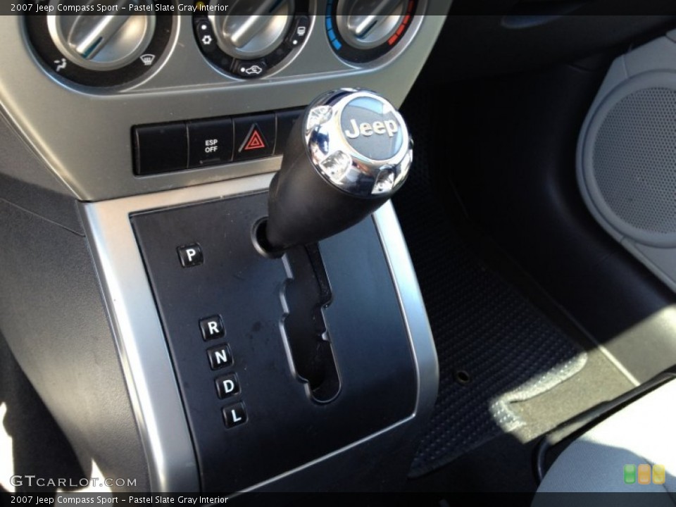 Pastel Slate Gray Interior Transmission for the 2007 Jeep Compass Sport #84052277