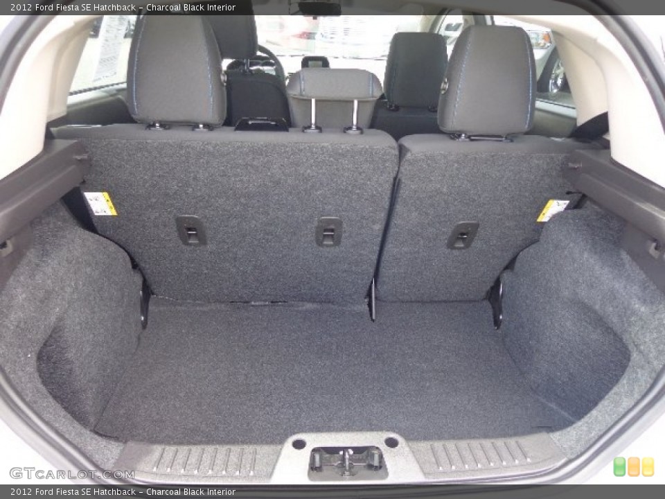 Charcoal Black Interior Trunk for the 2012 Ford Fiesta SE Hatchback #84054170