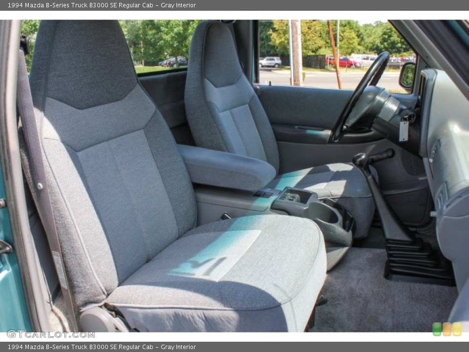 Gray Interior Front Seat for the 1994 Mazda B-Series Truck B3000 SE Regular Cab #84054662