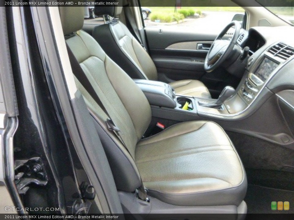 Bronze Metallic Interior Front Seat For The 2011 Lincoln Mkx