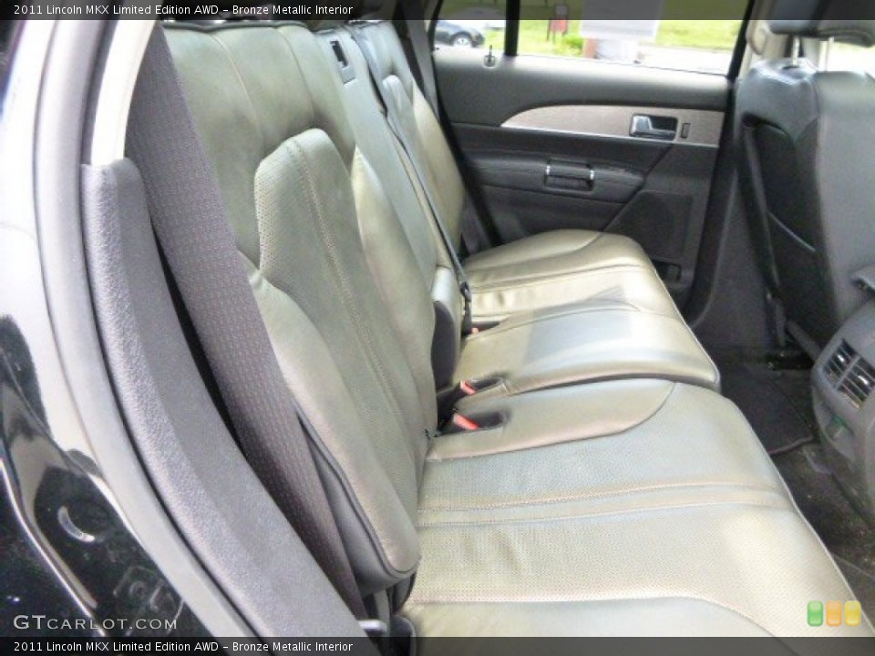 Bronze Metallic Interior Rear Seat for the 2011 Lincoln MKX Limited Edition AWD #84055046