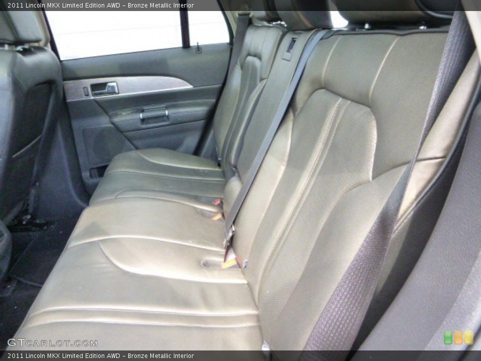 Bronze Metallic Interior Rear Seat for the 2011 Lincoln MKX Limited Edition AWD #84055091