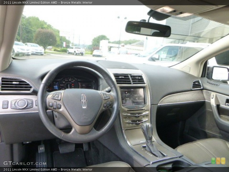 Bronze Metallic Interior Dashboard for the 2011 Lincoln MKX Limited Edition AWD #84055115