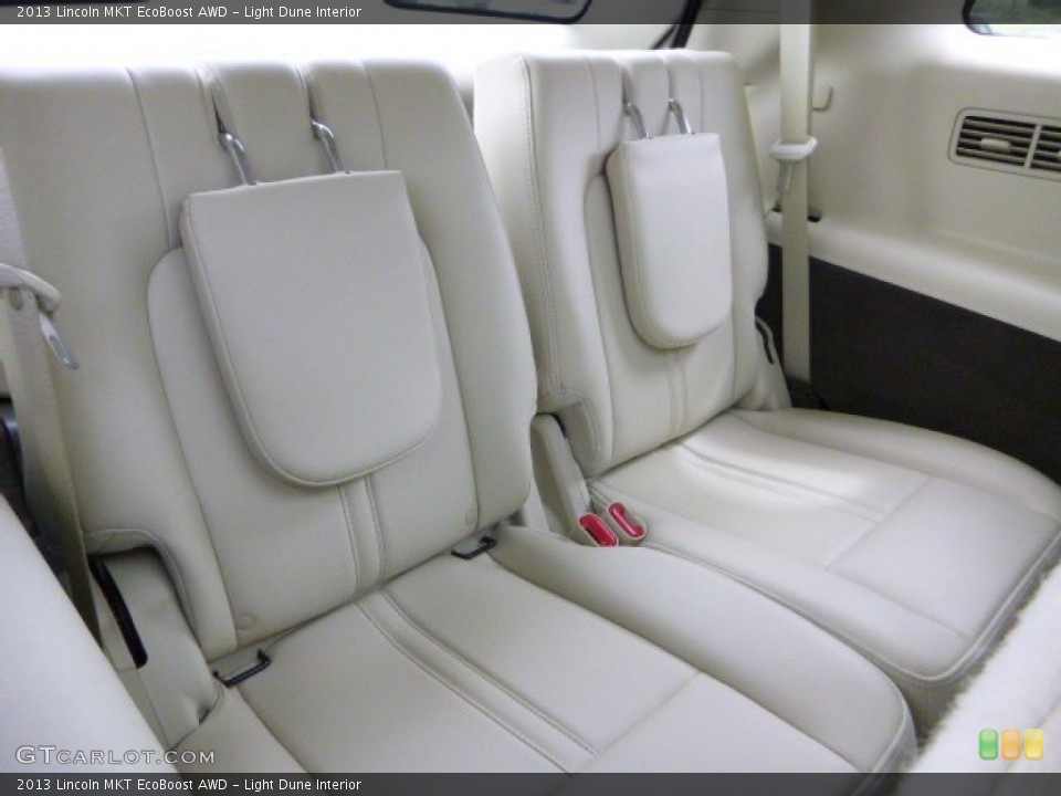 Light Dune Interior Rear Seat for the 2013 Lincoln MKT EcoBoost AWD #84056207