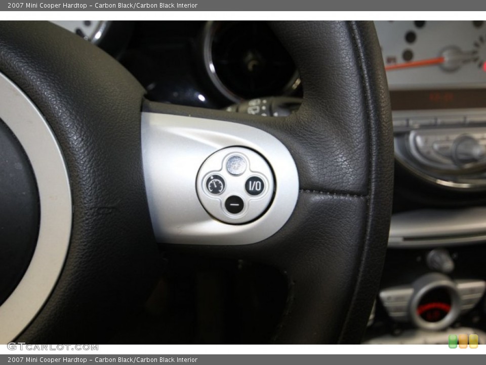 Carbon Black/Carbon Black Interior Controls for the 2007 Mini Cooper Hardtop #84058403