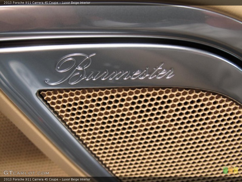 Luxor Beige Interior Audio System for the 2013 Porsche 911 Carrera 4S Coupe #84058433
