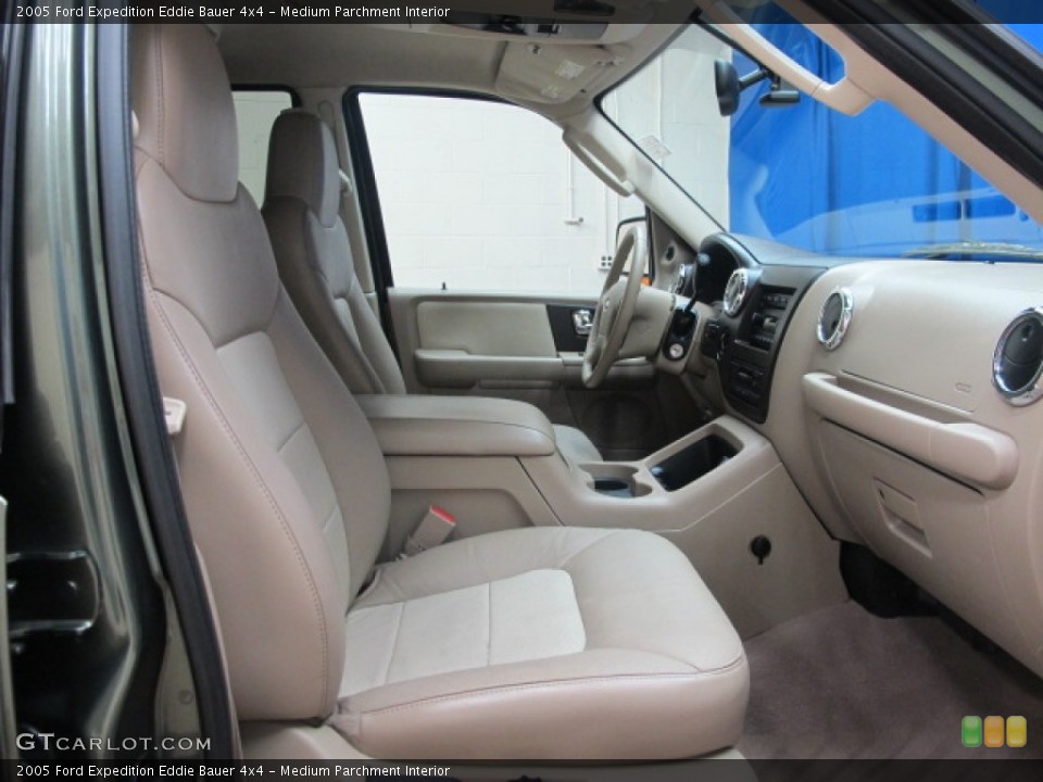 Medium Parchment Interior Front Seat for the 2005 Ford Expedition Eddie Bauer 4x4 #84058508