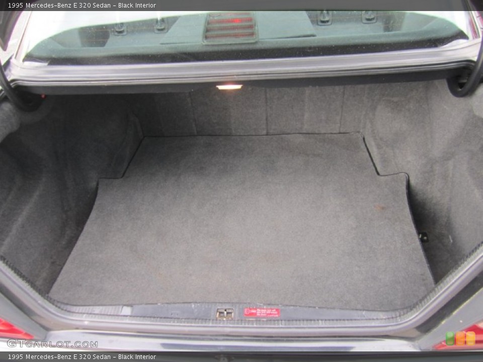 Black Interior Trunk for the 1995 Mercedes-Benz E 320 Sedan #84059948