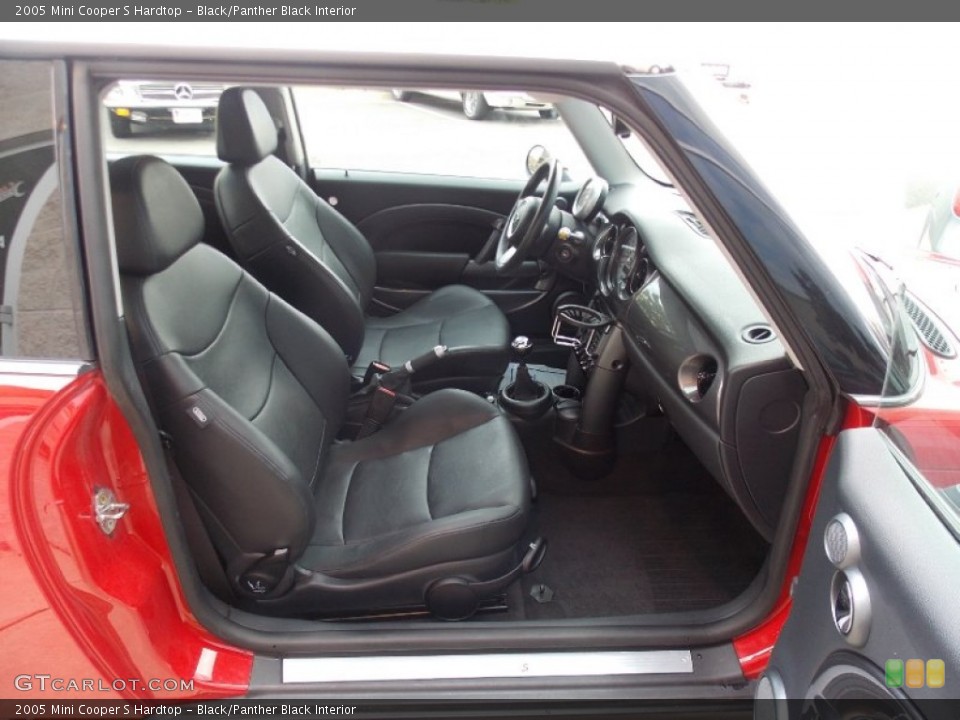 Black/Panther Black Interior Photo for the 2005 Mini Cooper S Hardtop #84060080