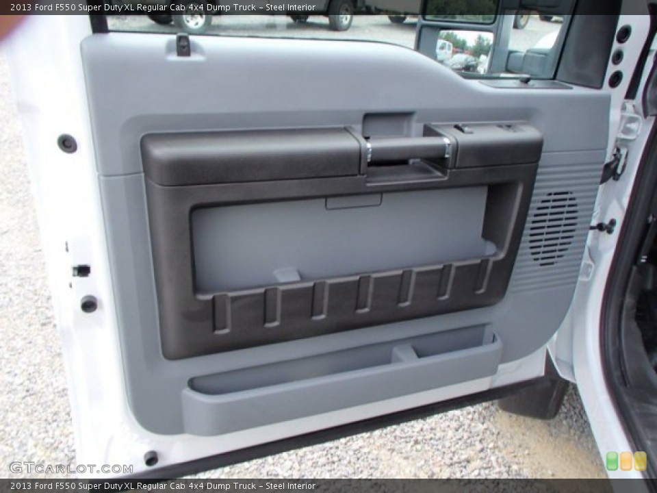 Steel Interior Door Panel for the 2013 Ford F550 Super Duty XL Regular Cab 4x4 Dump Truck #84060329