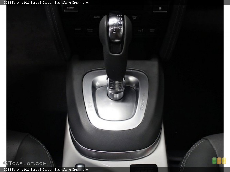 Black/Stone Grey Interior Transmission for the 2011 Porsche 911 Turbo S Coupe #84063241