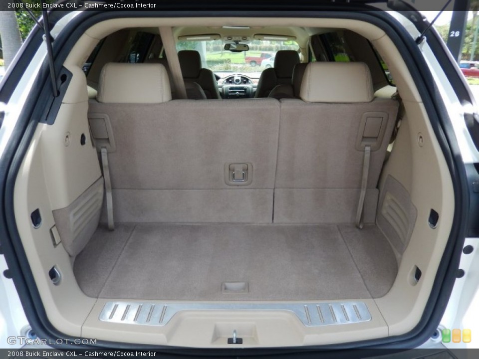 Cashmere/Cocoa Interior Trunk for the 2008 Buick Enclave CXL #84063398