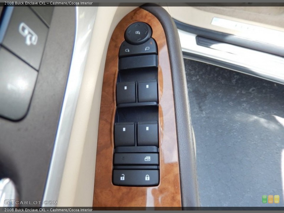 Cashmere/Cocoa Interior Controls for the 2008 Buick Enclave CXL #84063497