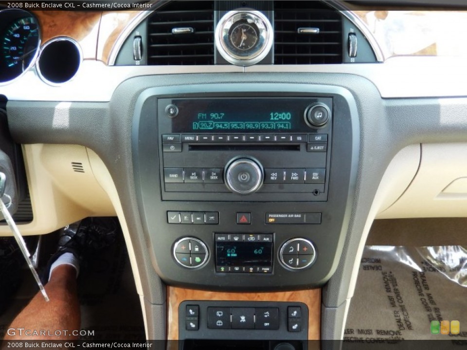 Cashmere/Cocoa Interior Controls for the 2008 Buick Enclave CXL #84063743