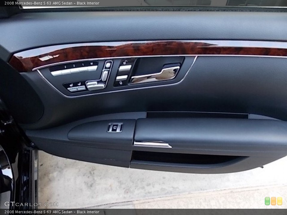 Black Interior Door Panel for the 2008 Mercedes-Benz S 63 AMG Sedan #84063860