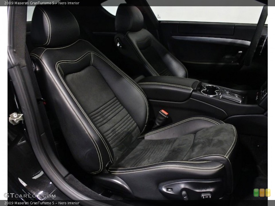 Nero Interior Front Seat for the 2009 Maserati GranTurismo S #84065228